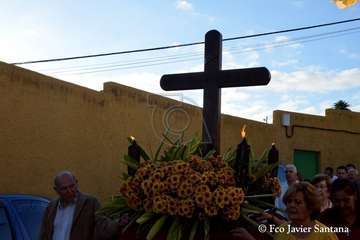 Caserones Bajo procesiona a sus patronos (Foto Francisco Javier Santana)
